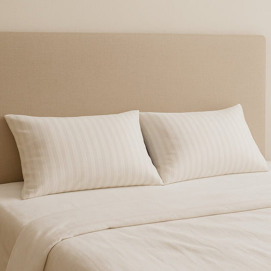 Almohada de Fibra Firmeza Media – Hipoalergénica y con doble funda ultrasuave