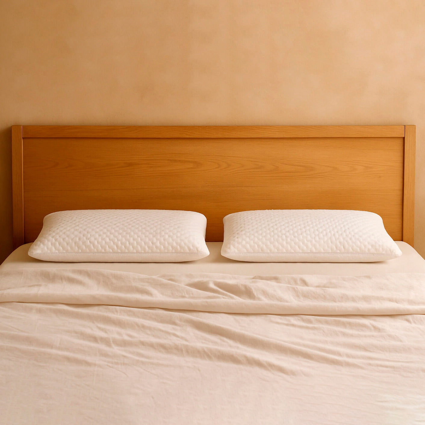 Almohada viscoelástica Firmeza media-baja +12 cm, ideal para dormir boca abajo