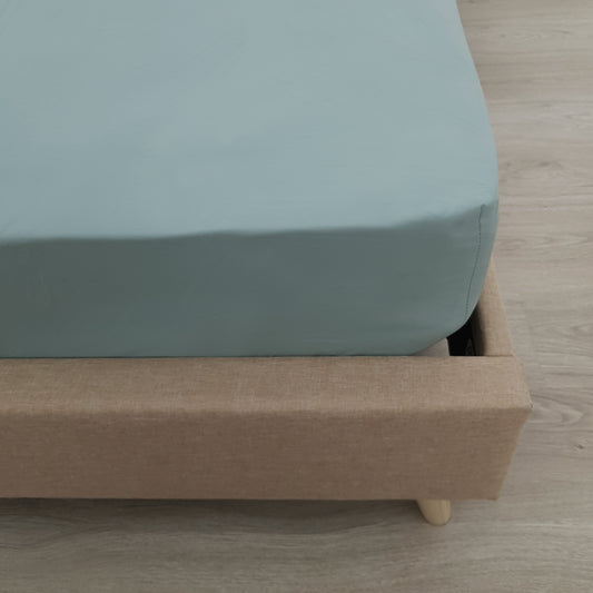 Bajera ajustable 100% Algodón peinado. Color Agua Marina. - Oma Home