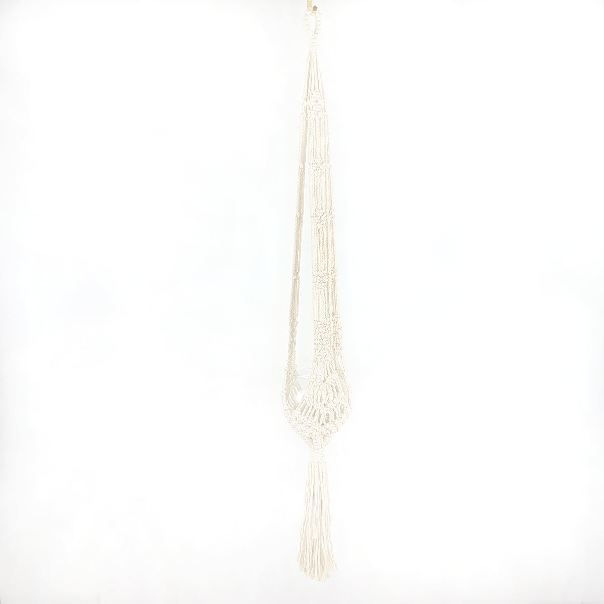 Basic hanging planter with cotton ring. - Oma Home