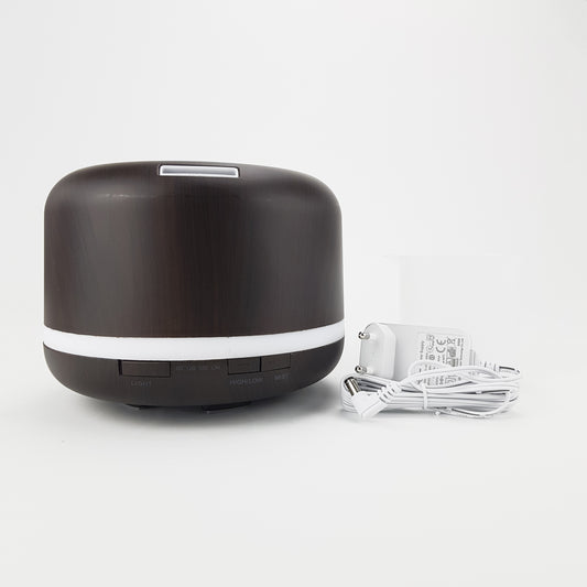 Difusor de aromas circular. Color marrón oscuro. - Oma Home