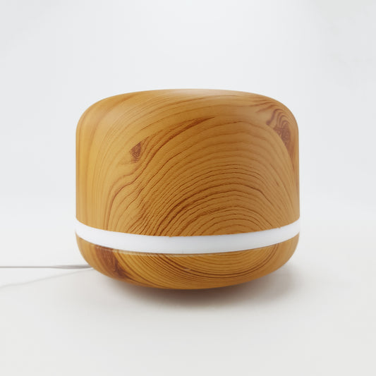 Difusor de aromas circular. Color marrón claro. - Oma Home