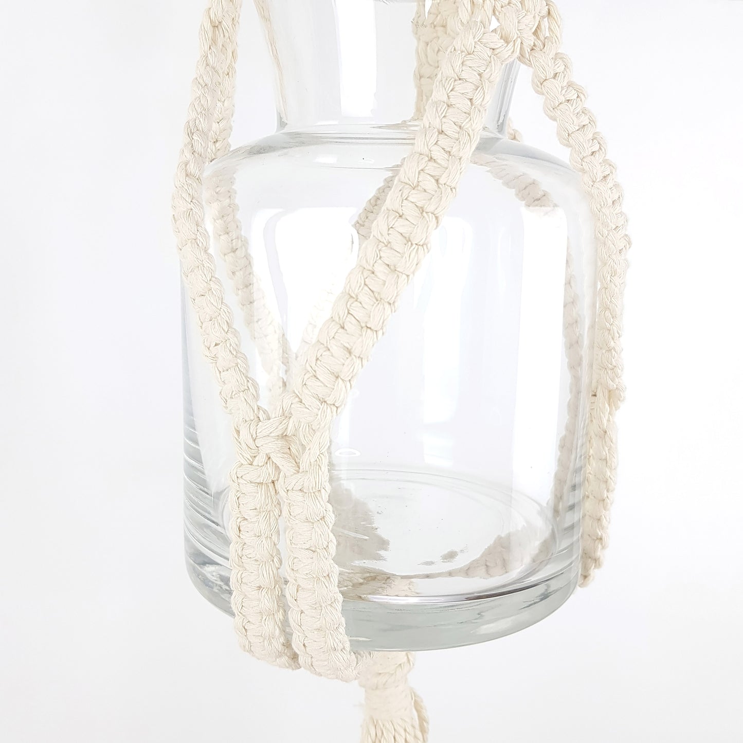 Macetero colgante rombos extendido. - Oma Home