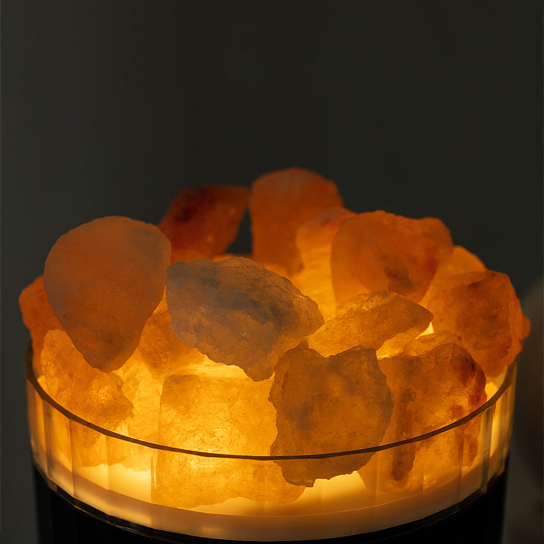 Humidificador Portátil Sal del Himalaya. Color Rosa. - Oma Home