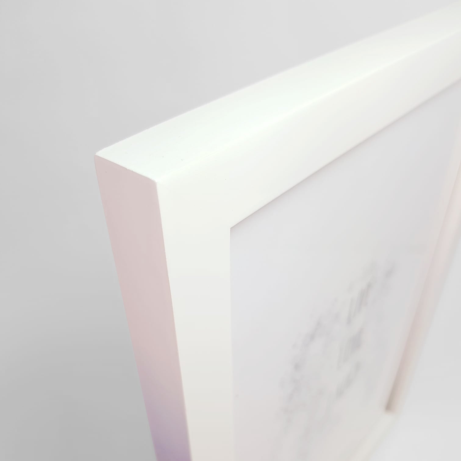 Marco Basic color blanco de pared. - Oma Home