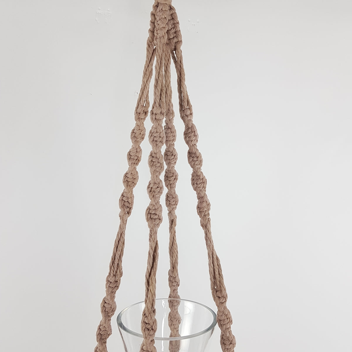 Brown hanging planter. - Oma Home
