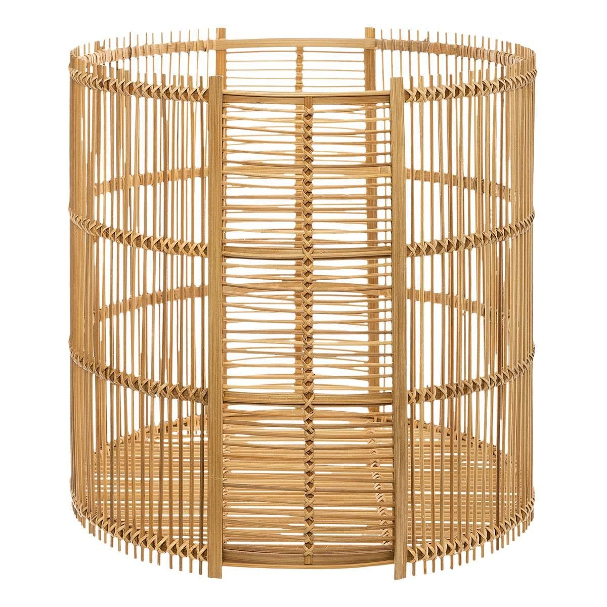 Cesta redonda de bambú. - Oma Home