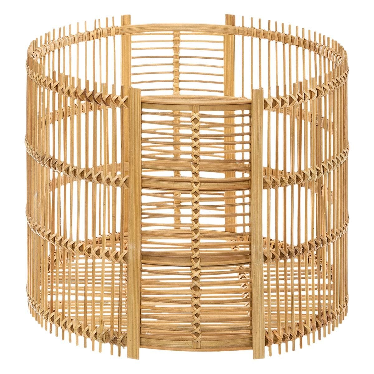 Cesta redonda de bambú. - Oma Home