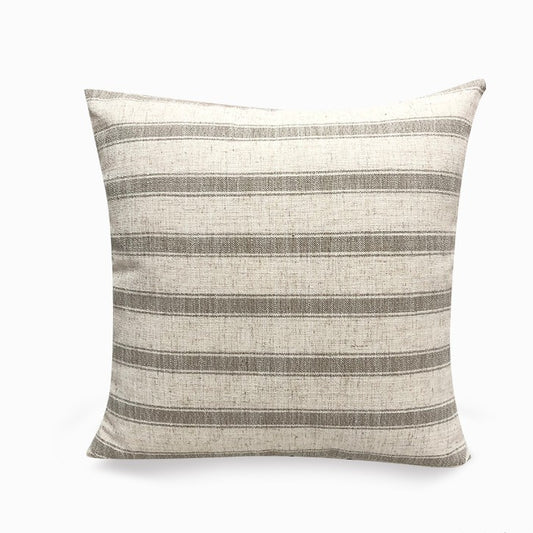Funda de Cojín Rayas. Beige - Oma Home
