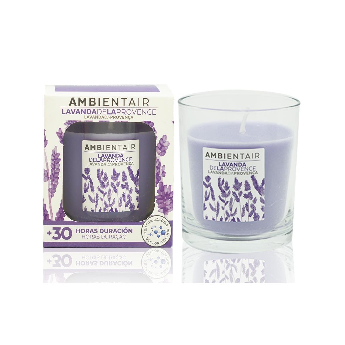 Vela vaso 30 H. Lavanda de la Provence - Oma Home
