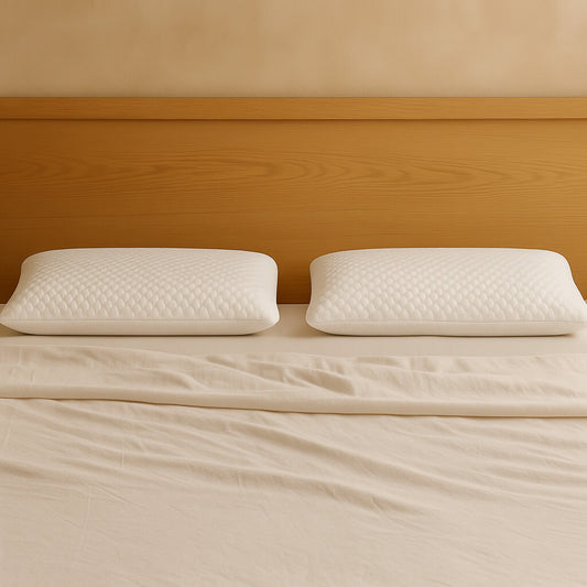 Almohada viscoelástica Firmeza media +12 cm, para dormir de lado o boca arriba