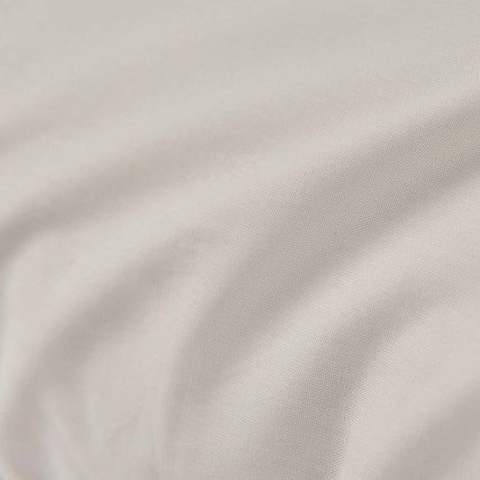 Sábana encimera 100% Algodón Percal 180 hilos muy suave. Color Gris Claro