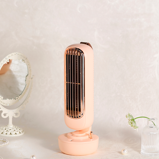 Ventilador humidificador. Color rosa. - Oma Home