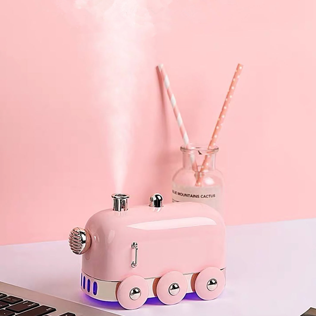 Humidificador Train. Color Rosa. - Oma Home