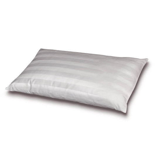 Travesseiro ecológico confortável em fibra oca siliconizada. Firmeza MÉDIA.