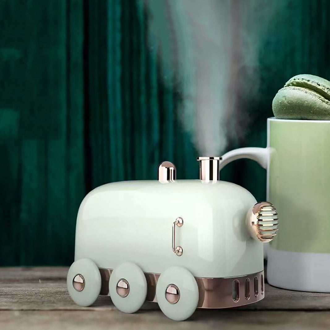 Humidificador Train. Color Verde agua. - Oma Home