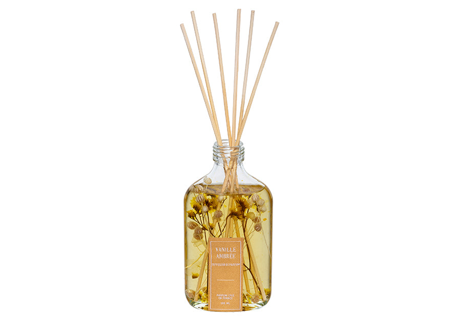 Difusor de aroma en sticks. 180 ml. Vanille Ambrée. - Oma Home